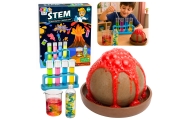 Zestaw Edukacyjny Doświadczalny Mały Chemik 14w1 Eksperymenty Wulkan