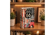 Książka Sejf Na Klucz Mała Kasetka Skrytka Na Pieniądze Route 66 Duża