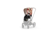 Sėdynės audinys Cybex PRIAM Spring Blossom Light, light beige-Vaikiški vežimėliai, Lopšiai ir rėmai-e-vaikas