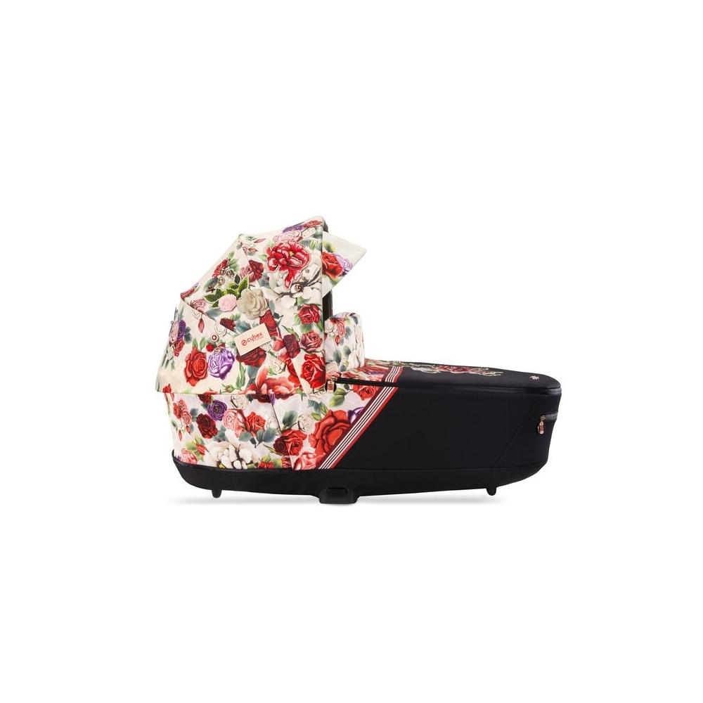 Lopšys Cybex PRIAM Lux Spring Blossom Light, light beige-Vaikiški vežimėliai, Lopšiai ir rėmai-e-vaikas