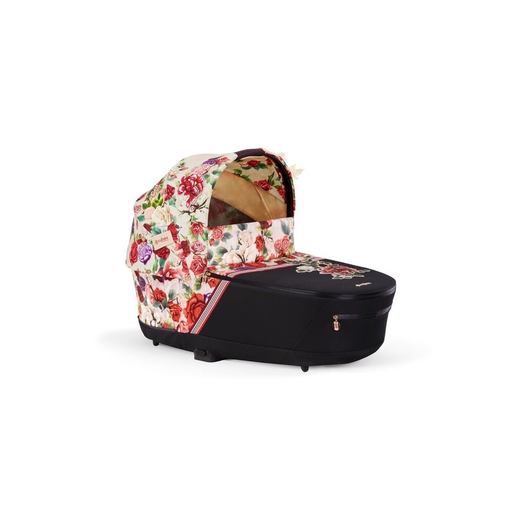 Lopšys Cybex PRIAM Lux Spring Blossom Light, light beige-Vaikiški vežimėliai, Lopšiai ir rėmai-e-vaikas