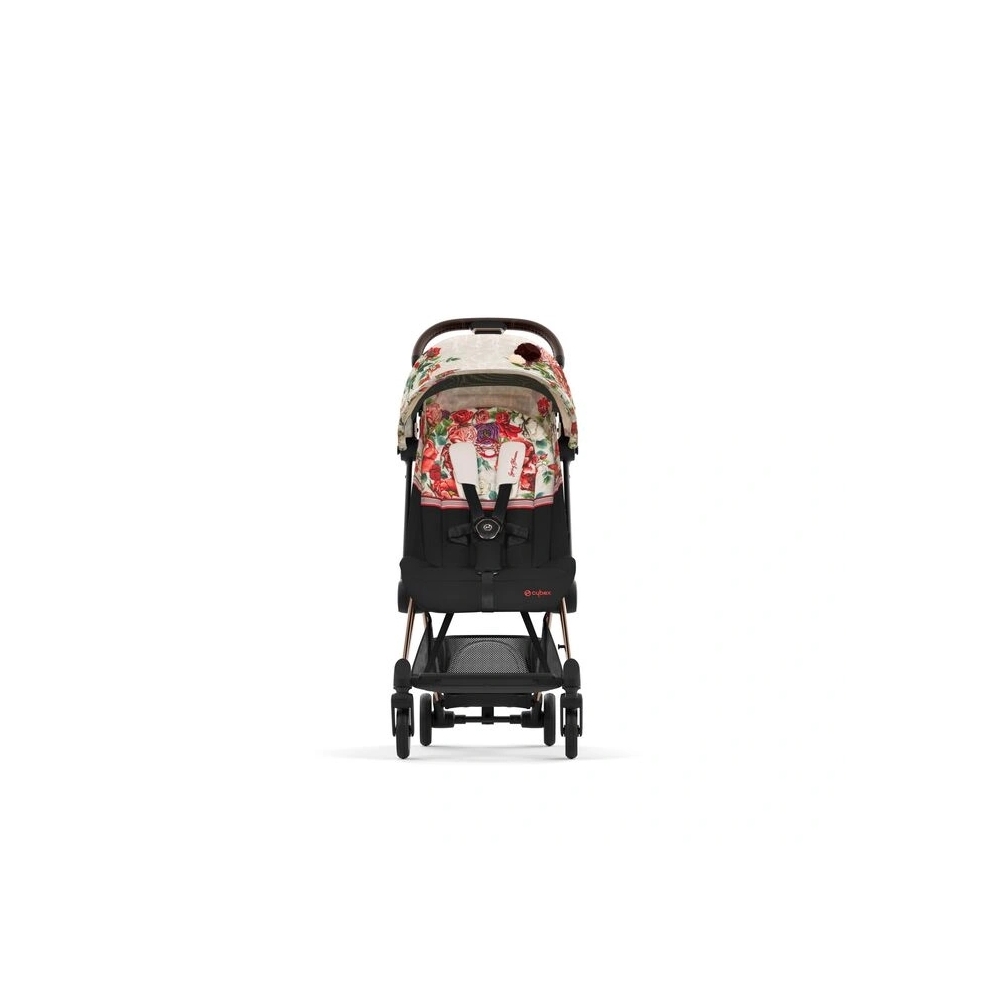 Sportinis vežimėlis Cybex COYA Spring Blossom Light, light beige-Vaikiški vežimėliai, Sportiniai vežimėliai-e-vaikas