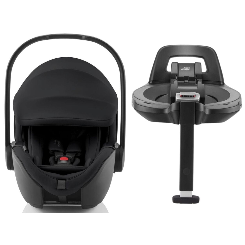 Automobilinė kėdutė Britax BABY-SAFE PRO su Vario Base 5Z, 0-13 kg, LUX Onyx Black-Automobilinės kėdutės, 0-13 kg-e-vaikas