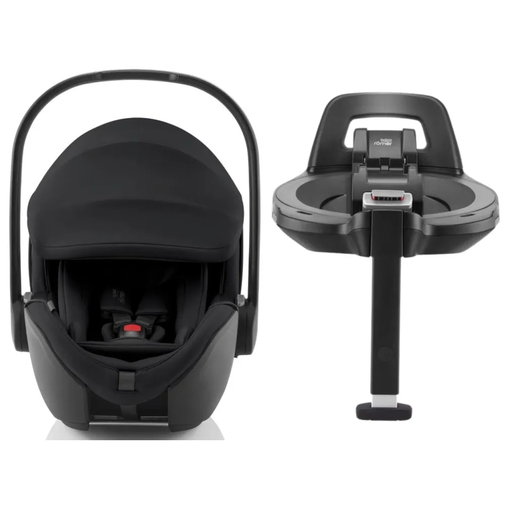 Automobilinė kėdutė Britax BABY-SAFE PRO su Vario Base 5Z, 0-13 kg, LUX Onyx Black-Automobilinės kėdutės, 0-13 kg-e-vaikas