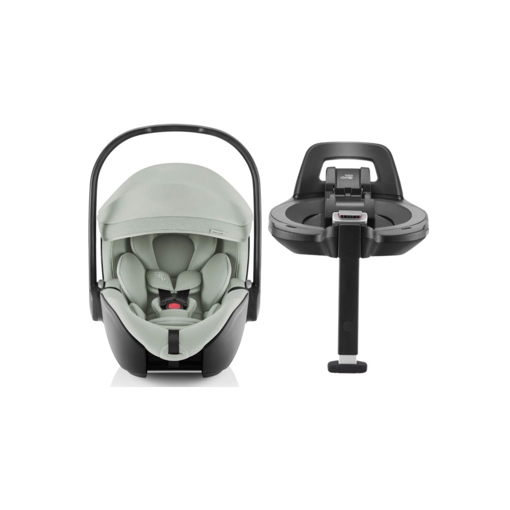 Automobilinė kėdutė Britax BABY-SAFE PRO su Vario Base 5Z, 0-13 kg, Style Sage Green-Automobilinės kėdutės, 0-13 kg-e-vaikas
