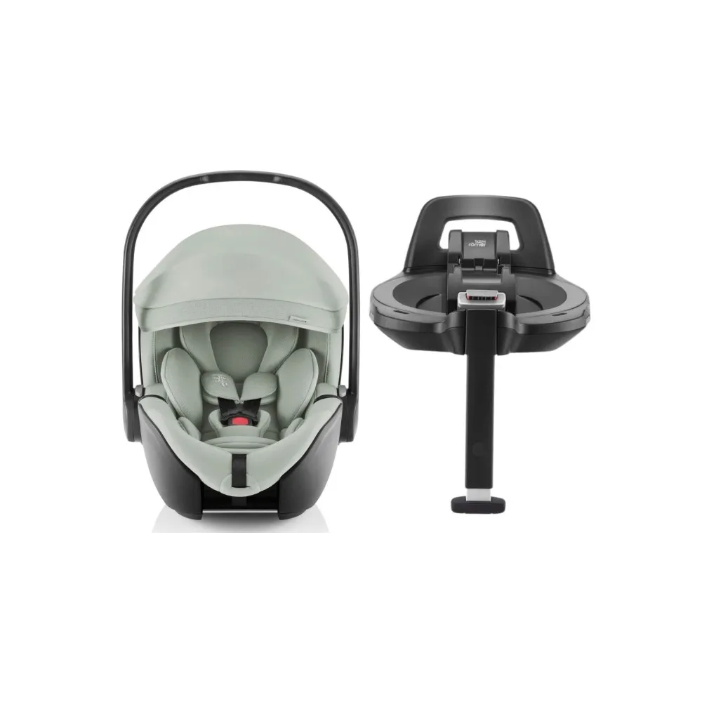 Automobilinė kėdutė Britax BABY-SAFE PRO su Vario Base 5Z, 0-13 kg, Style Sage Green-Automobilinės kėdutės, 0-13 kg-e-vaikas