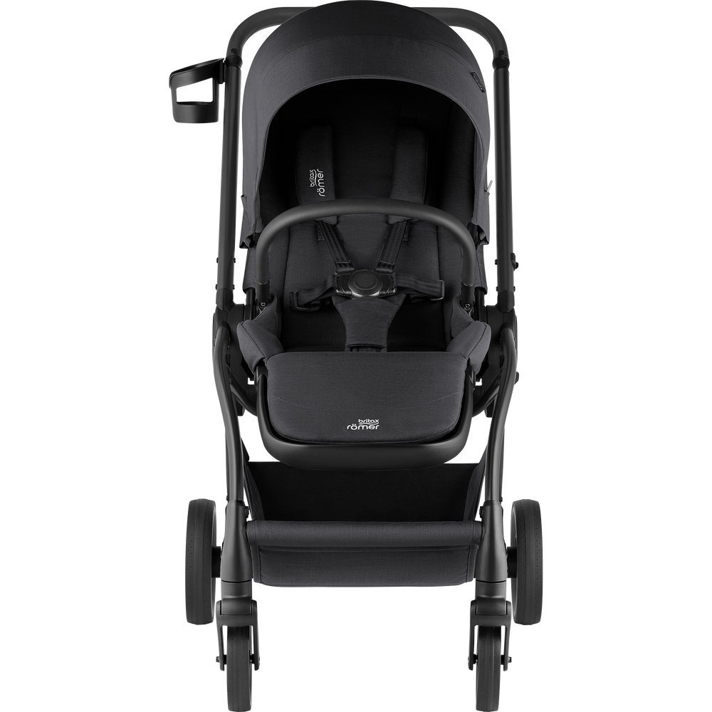 Sportinis vežimėlis Britax RIO, Style Carbon Black-Vaikiški vežimėliai, Sportiniai vežimėliai-e-vaikas