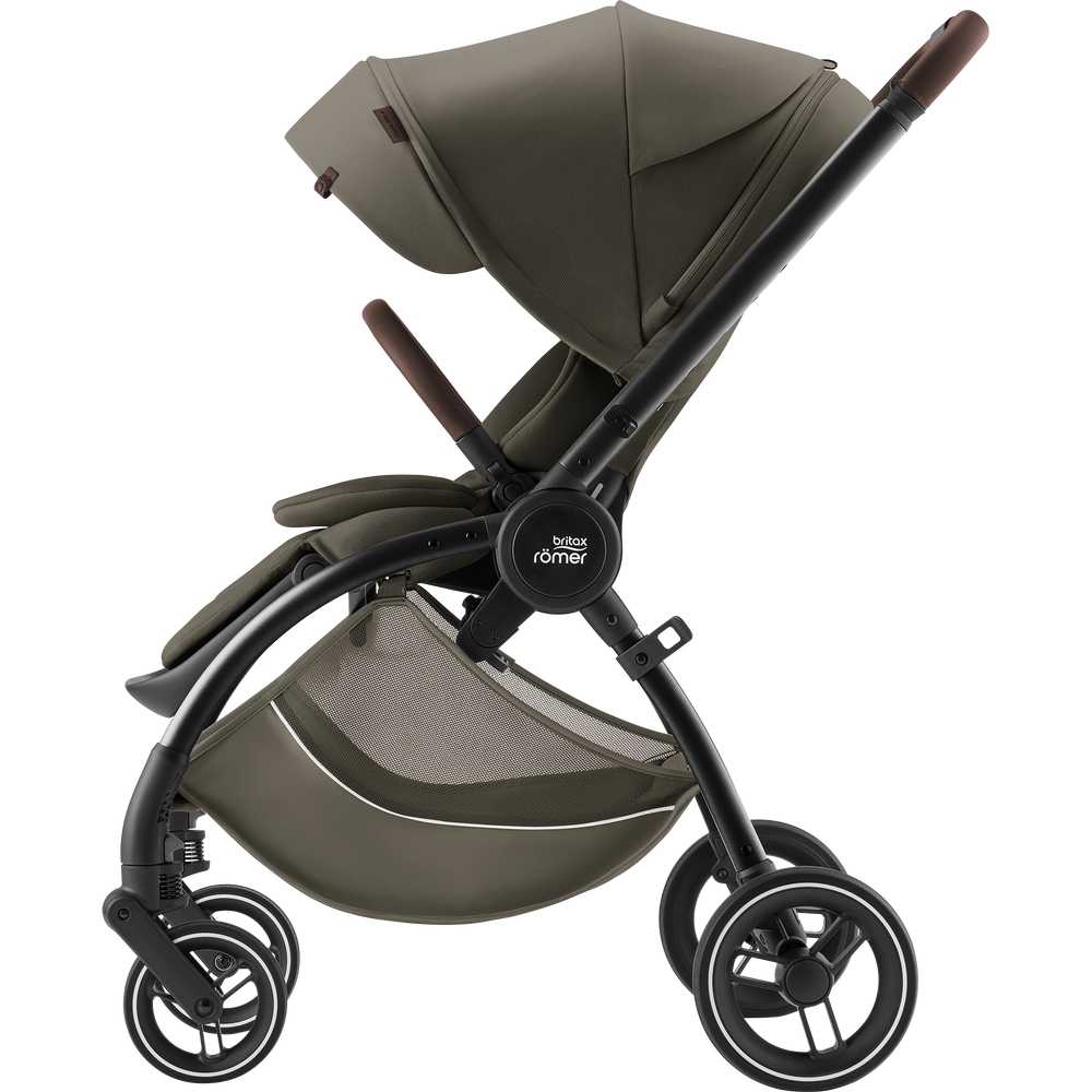 Sportinis vežimėlis Britax RIO, LUX Urban Olive-Vaikiški vežimėliai, Lopšiai ir rėmai-e-vaikas