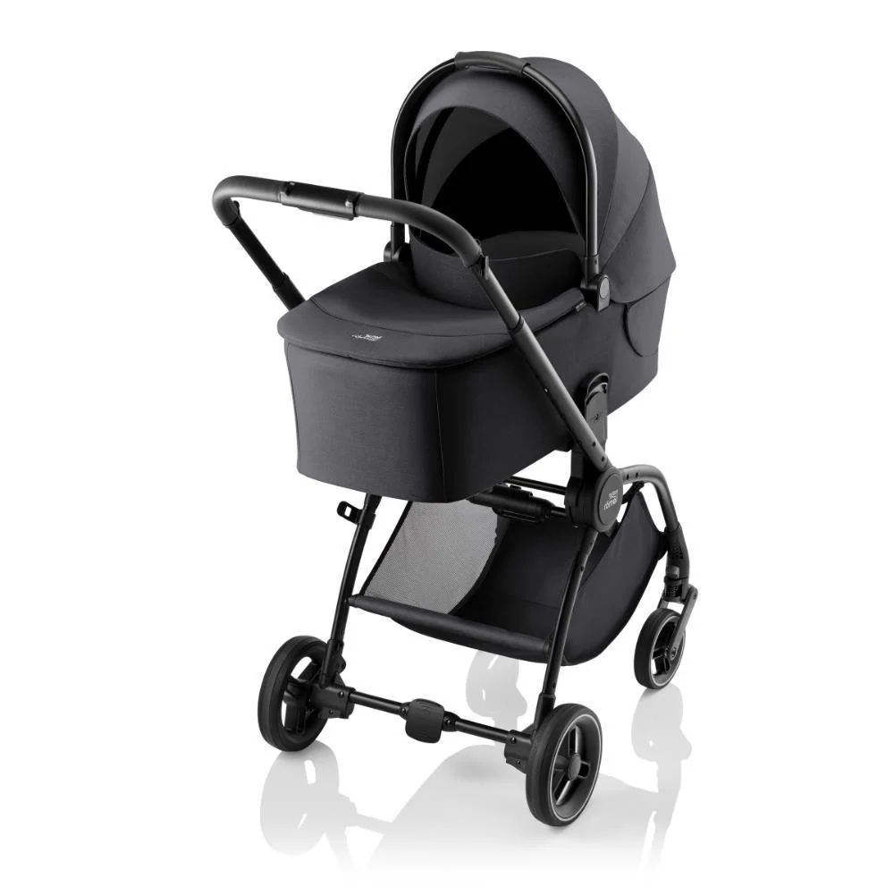 Lopšys Britax RIO, Style Carbon Black-Vaikiški vežimėliai, Lopšiai ir rėmai-e-vaikas