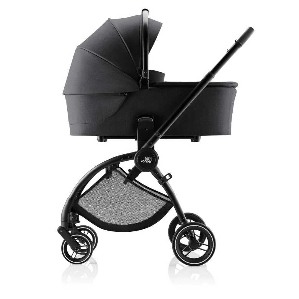 Lopšys Britax RIO, Style Carbon Black-Vaikiški vežimėliai, Lopšiai ir rėmai-e-vaikas