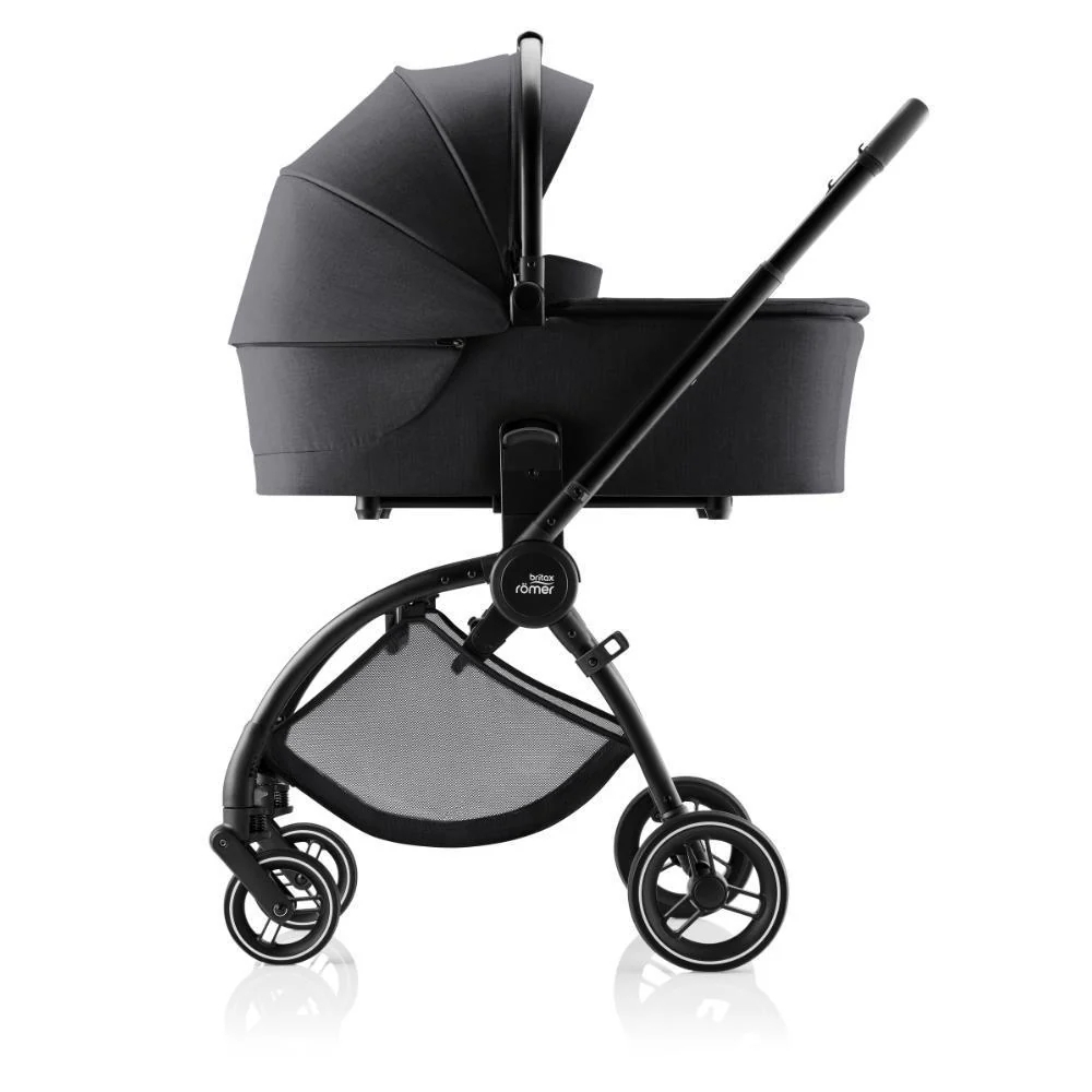 Lopšys Britax RIO, Style Carbon Black-Vaikiški vežimėliai, Lopšiai ir rėmai-e-vaikas