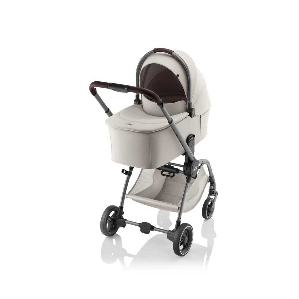 Lopšys Britax RIO, LUX Soft Taupe-Vaikiški vežimėliai, Lopšiai ir rėmai-e-vaikas