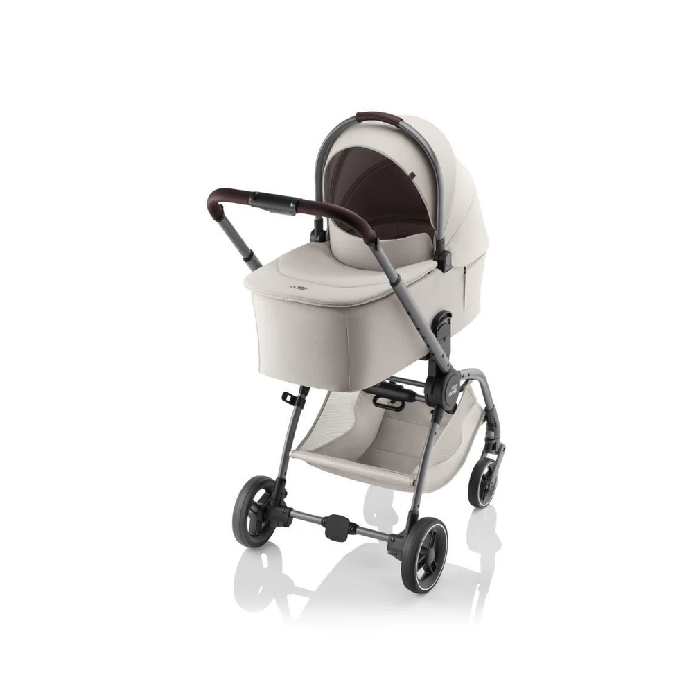 Lopšys Britax RIO, LUX Soft Taupe-Vaikiški vežimėliai, Lopšiai ir rėmai-e-vaikas