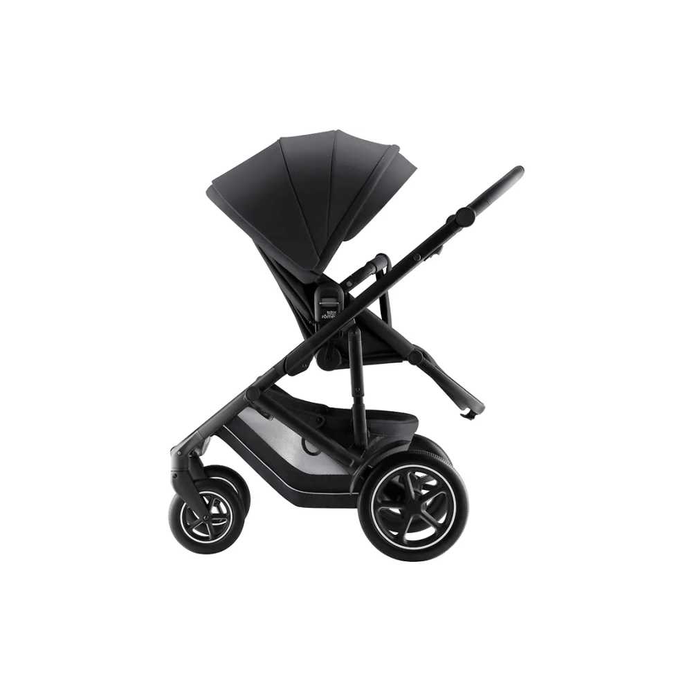 Sportinis vežimėlis Britax SMILE 5Z, Style Carbon Black-Vaikiški vežimėliai, Lopšiai ir rėmai-e-vaikas
