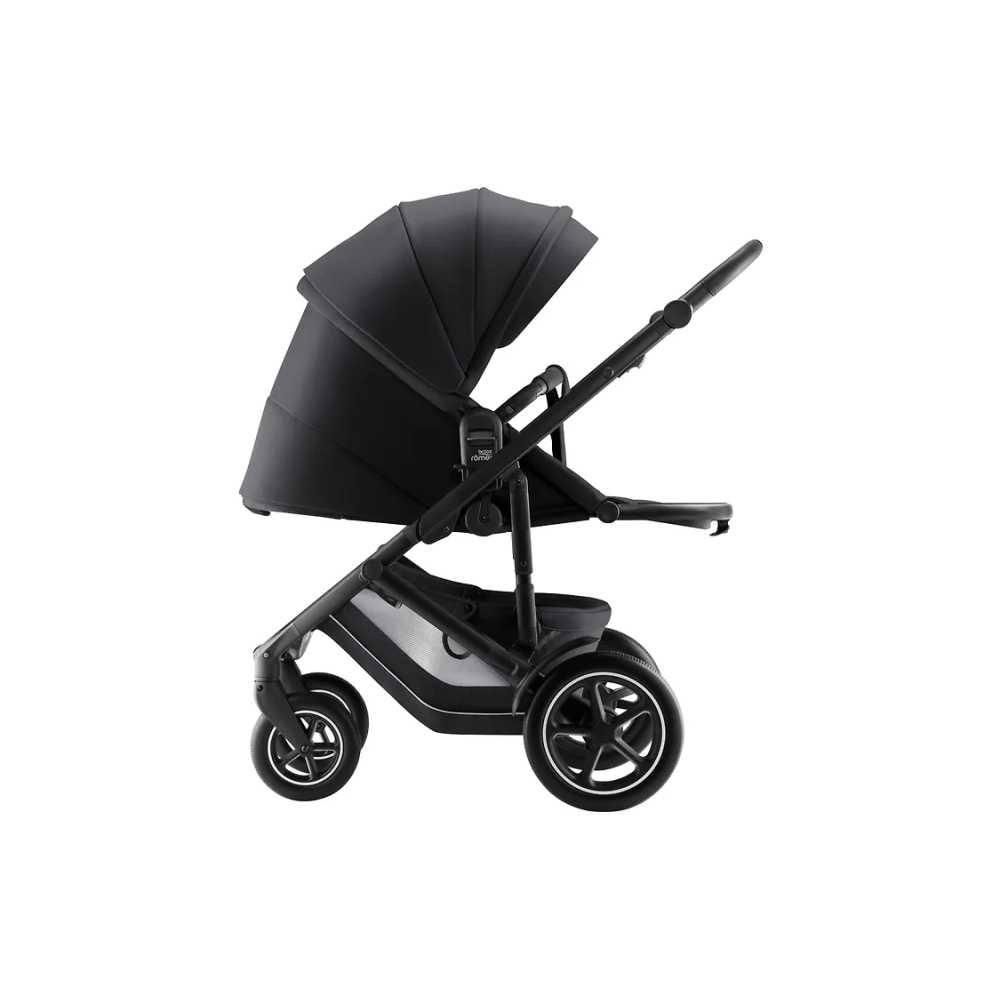 Sportinis vežimėlis Britax SMILE 5Z, Style Carbon Black-Vaikiški vežimėliai, Lopšiai ir rėmai-e-vaikas