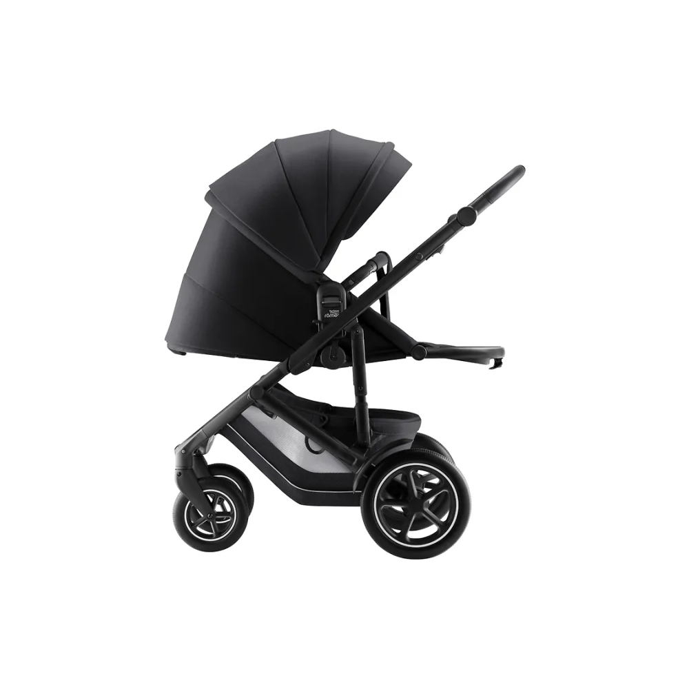 Sportinis vežimėlis Britax SMILE 5Z, Style Carbon Black-Vaikiški vežimėliai, Sportiniai vežimėliai-e-vaikas