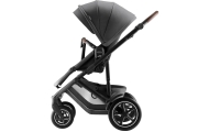 Sportinis vežimėlis Britax SMILE 5Z, Style Mineral Grey-Vaikiški vežimėliai, Lopšiai ir rėmai-e-vaikas