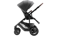 Sportinis vežimėlis Britax SMILE 5Z, Style Mineral Grey-Vaikiški vežimėliai, Lopšiai ir rėmai-e-vaikas