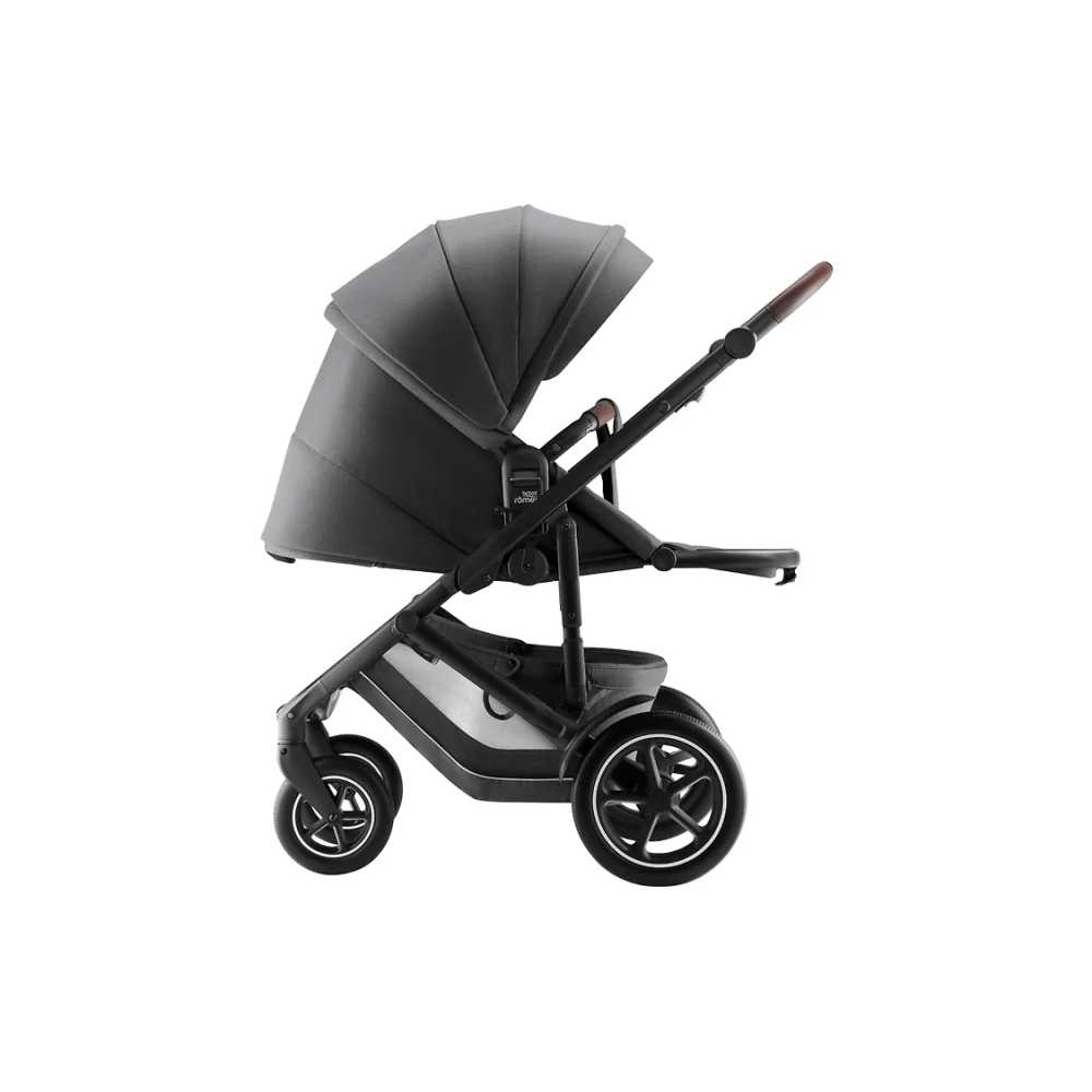 Sportinis vežimėlis Britax SMILE 5Z, Style Mineral Grey-Vaikiški vežimėliai, Lopšiai ir rėmai-e-vaikas