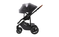 Sportinis vežimėlis Britax SMILE 5Z, Midnight Grey-Vaikiški vežimėliai, Sportiniai vežimėliai-e-vaikas
