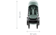 copy of Sportinis vežimėlis Cybex Melio Carbon, Almond Beige