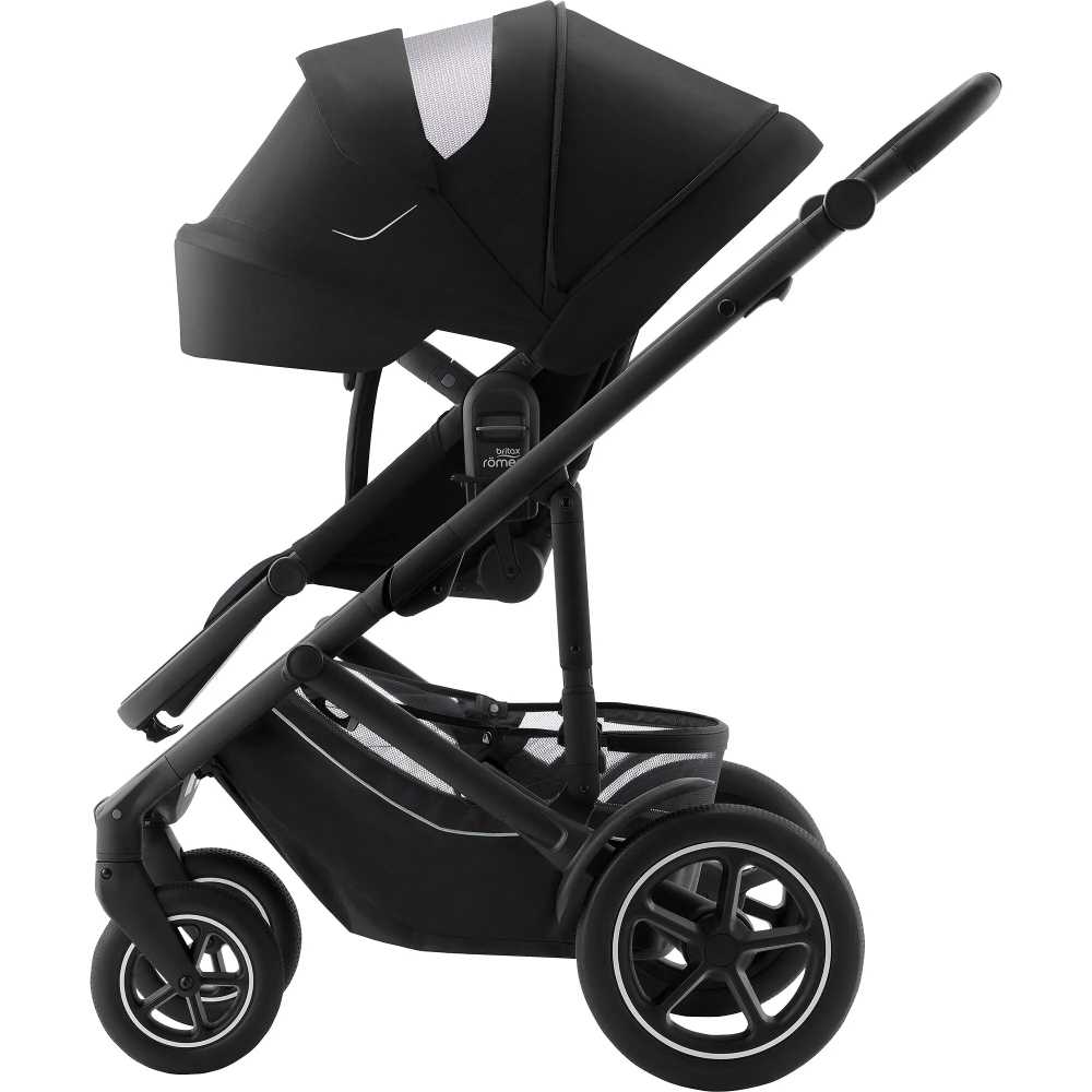 Sportinis vežimėlis Britax SMILE 5Z, Space Black-Vaikiški vežimėliai, Sportiniai vežimėliai-e-vaikas