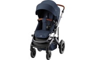 Sportinis vežimėlis Britax SMILE 5Z, Night Blue-Vaikiški vežimėliai, Sportiniai vežimėliai-e-vaikas