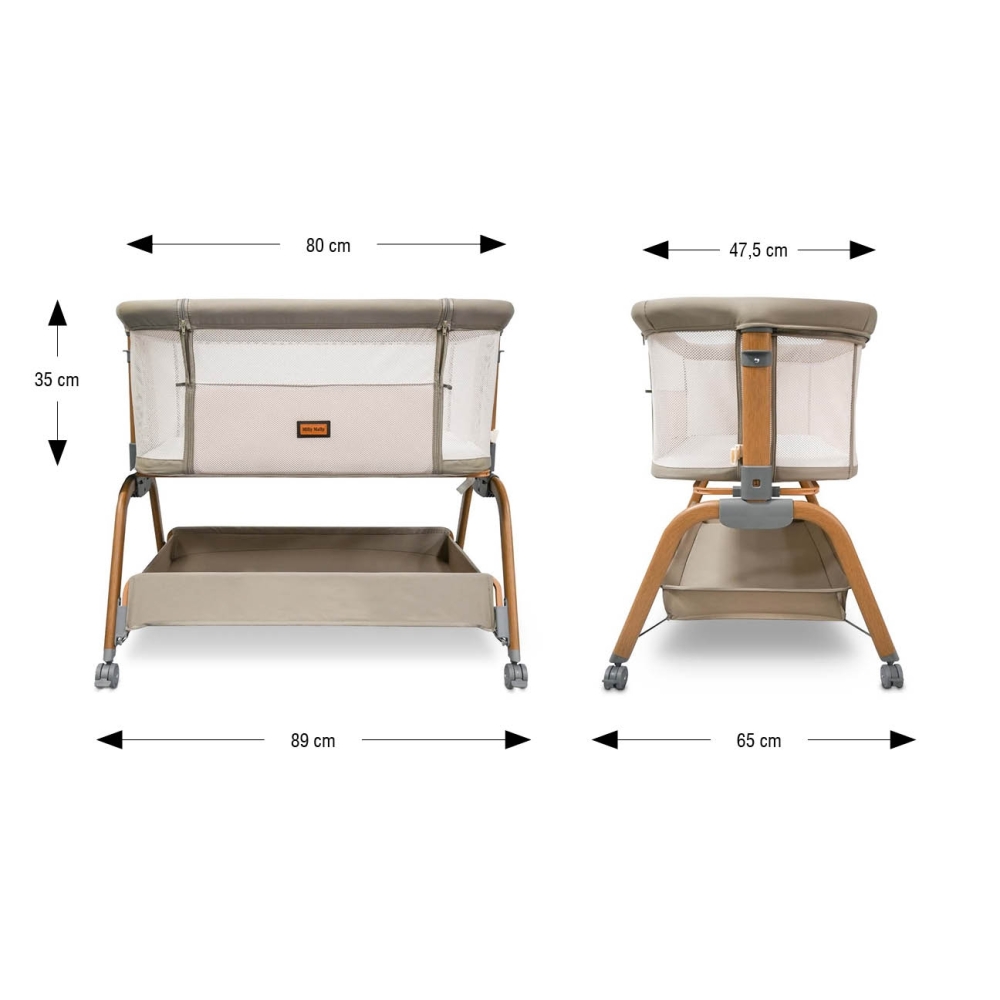 Łóżeczko Dostawne Nino Beige