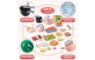 WOOPIE Kitchen Accessories Set Cooking Toy 108 pcs					