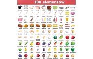 WOOPIE Kitchen Accessories Set Cooking Toy 108 pcs					