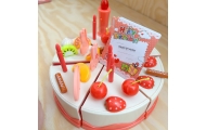 WOOPIE Birthday Cake for Cutting Candles Fruits 40 pcs.					