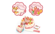 WOOPIE Birthday Cake for Cutting Candles Fruits 40 pcs.					