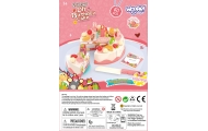 Gimtadienio tortas su žvakėmis ir vaisiais WOOPIE, 40 el.-Žaislai, Profesijos, buities žaislai, Mažiesiems kulinarams-e-vaikas