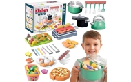 WOOPIE Kitchen Accessories Set Cooking Toy 108 pcs Green					