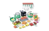 WOOPIE Kitchen Accessories Set Cooking Toy 108 pcs Green					