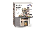 WOOPIE Interactive Kitchen with Steam Faucet with Water Circulation Effects 88 pcs.					
