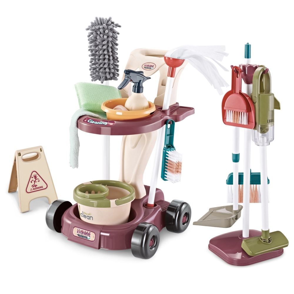 WOOPIE XXL Cleaning Set 3-in-1 Trolley 26 pcs.					