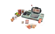 WOOPIE Kids' Cash Register Scanner Scale Microphone + 25 Accessories					