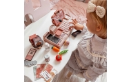 WOOPIE Cash Register For Kids Scanner Scale Microphone + 25 Accs.					