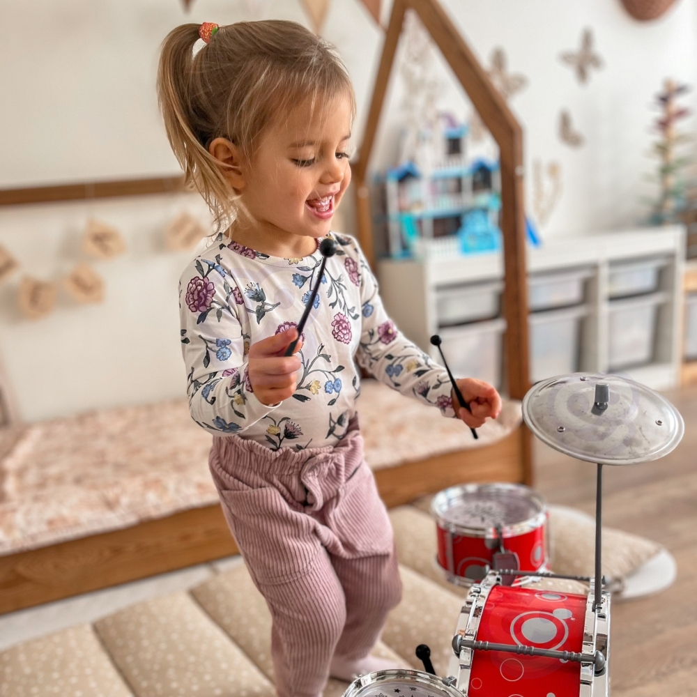 WOOPIE Educational Drum Set for Kids Learning Music 