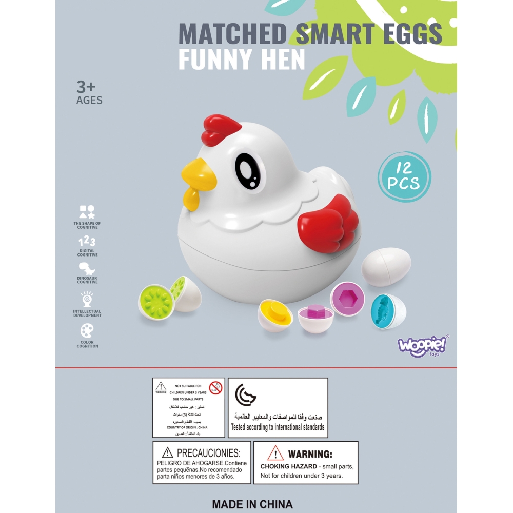 WOOPIE Montessori Educational Shape Sorter 