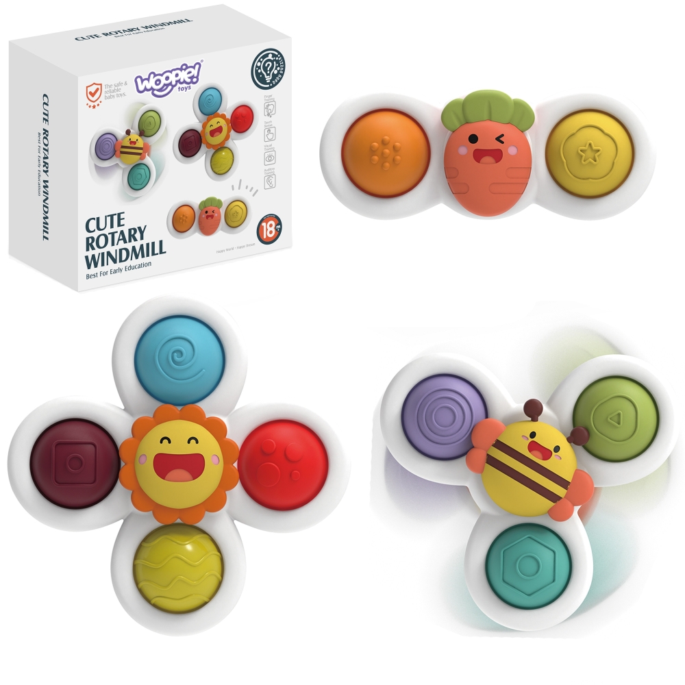 WOOPIE BABY Spinner 3-in-1 Sensory Educational Toy					