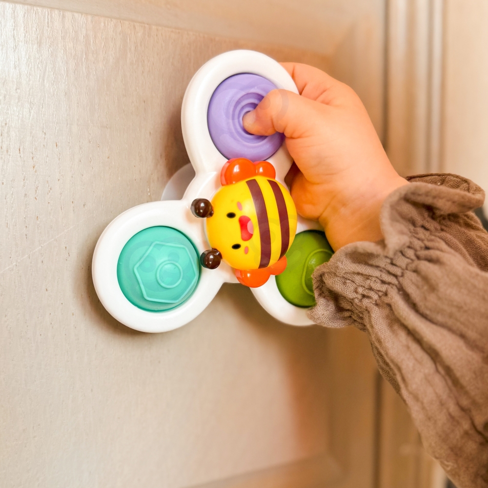 Sukamasis sensorinis lavinamasis žaislas 3-in-1 WOOPIE BABY-LEKER-e-vaikas