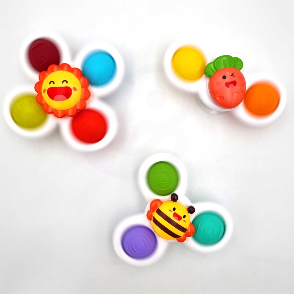 Sukamasis sensorinis lavinamasis žaislas 3-in-1 WOOPIE BABY-LEKER-e-vaikas