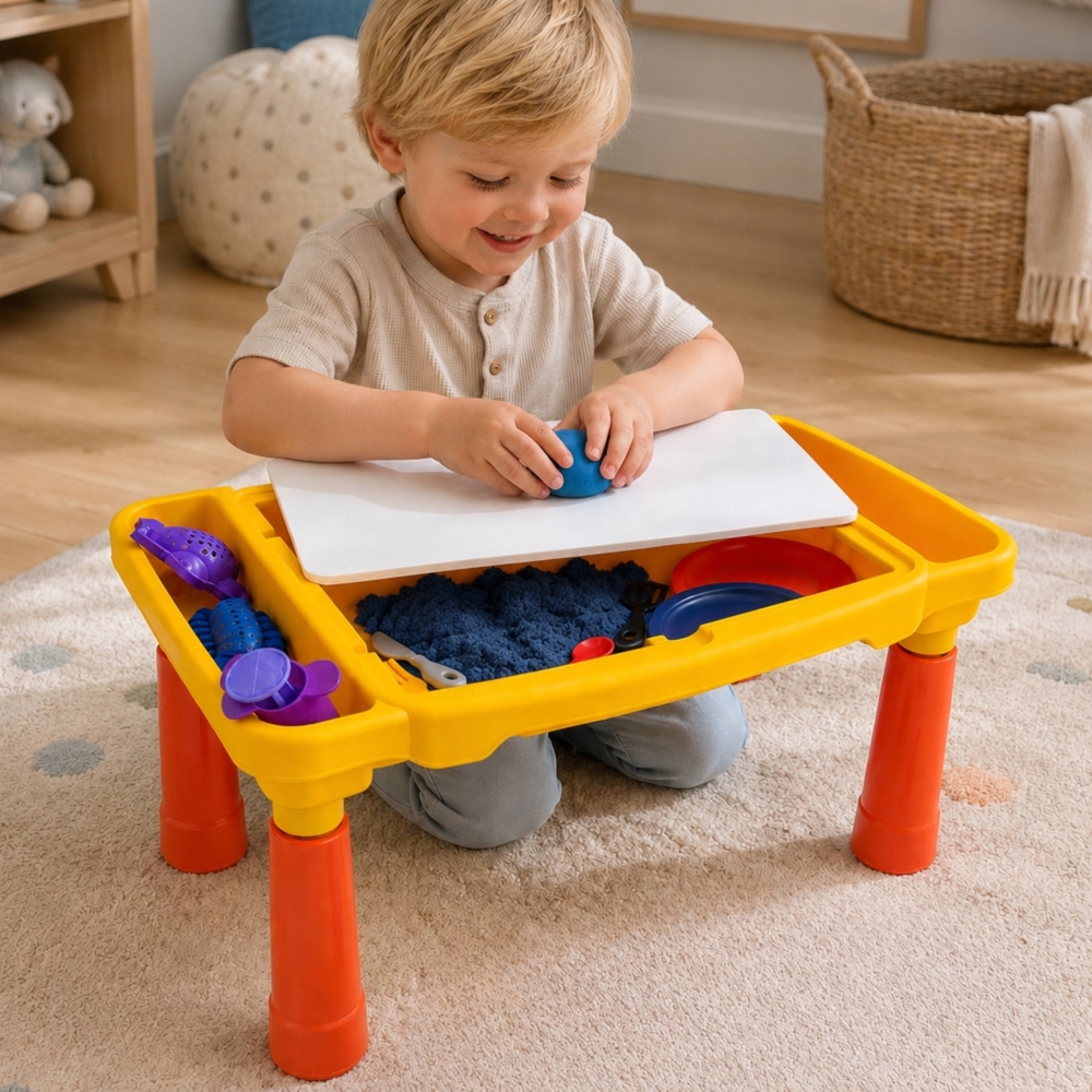 WOOPIE Dough Table Set with Storage 40 pcs. 