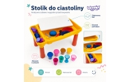 Plastilino žaidimų rinkinys WOOPIE su laikymo dėže, 40 el.