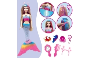 WOOPIE Gina Magic Rainbow Mermaid Doll with Accessories					