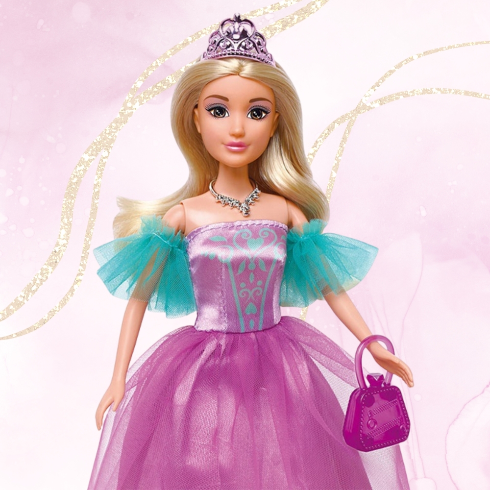 Lėlės princesės Lilijos ir stebuklingos karietos rinkinys WOOPIE ROYAL + priedai-Žaislai, Lėlės ir jų priedai, Lėlės-e-vaikas