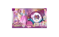 WOOPIE ROYAL Princess Lily Doll and Magic Carriage Accessories					