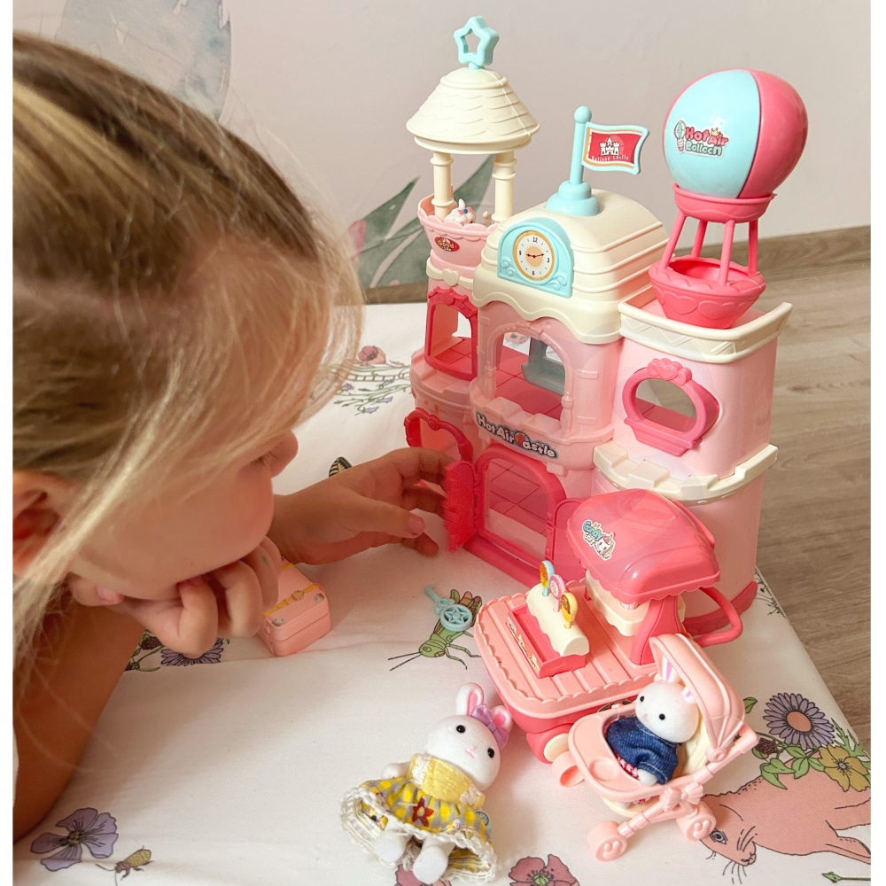 Lėlių namelis WOOPIE Bunny Villa-Žaislai, Lėlių namai ir baldai-e-vaikas